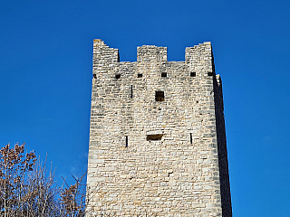 Hrad Dvigrad (Istrie - Chorvatsko)