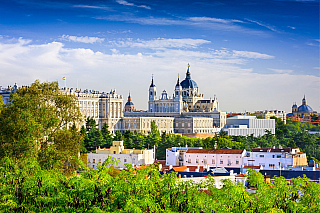 Královský plaác v Madridu (Španělsko)