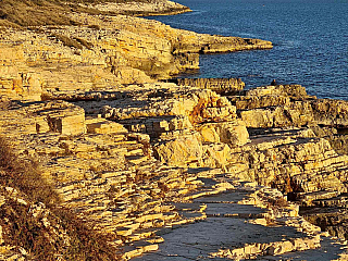 Premantura a poloostrov Kamenjak na jihu Istrie (Chorvatsko)