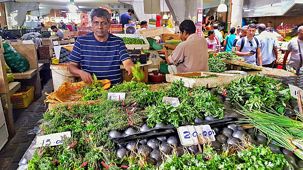 Centrální trh v Port Louis (Mauricius)