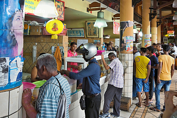Centrální trh v Port Louis (Mauricius)