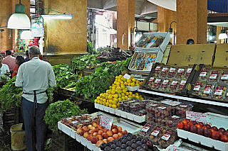 Centrální trh v Port Louis (Mauricius)