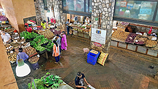 Centrální trh v Port Louis (Mauricius)