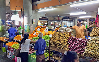 Centrální trh v Port Louis (Mauricius)