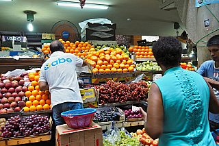 Centrální trh v Port Louis (Mauricius)
