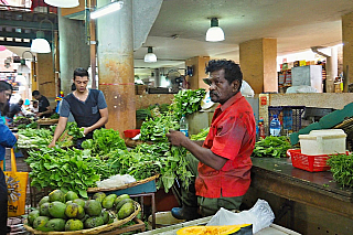 Centrální trh v Port Louis (Mauricius)