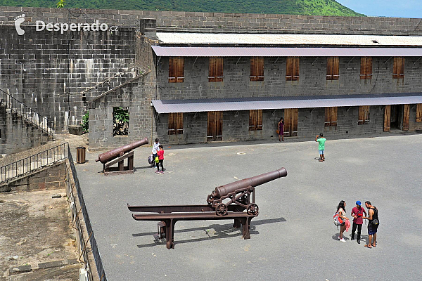 Pevnost Fort Adélaide v Port Louis (Mauricius)