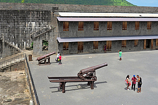 Pevnost Fort Adélaide v Port Louis (Mauricius)