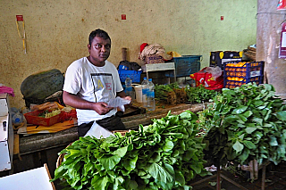 Centrální trh v Port Louis (Mauricius)