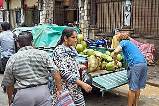 Centrální trh v Port Louis (Mauricius)