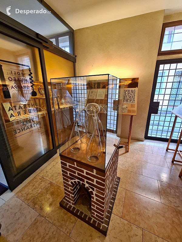 Poli Museo della Grappa v Bassano del Grappa (Veneto - Itálie)