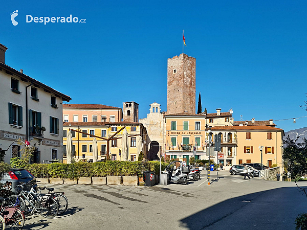 Castello degli Ezzelini v Bassano del Grappa (Veneto - Itálie)