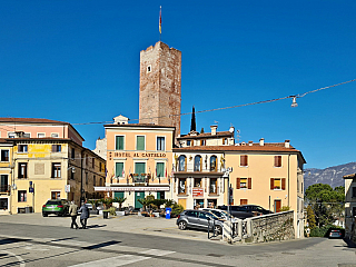 Castello degli Ezzelini v Bassano del Grappa (Veneto - Itálie)