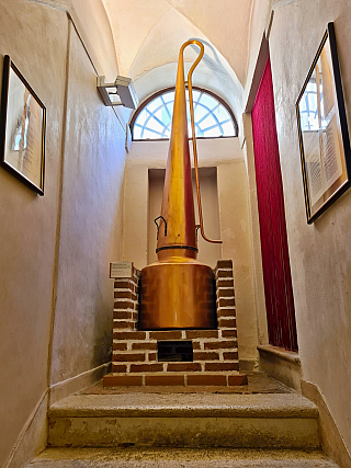 Poli Museo della Grappa v Bassano del Grappa (Veneto - Itálie)