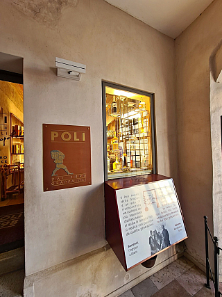 Poli Museo della Grappa v Bassano del Grappa (Veneto - Itálie)