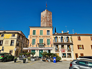 Castello degli Ezzelini v Bassano del Grappa (Veneto - Itálie)