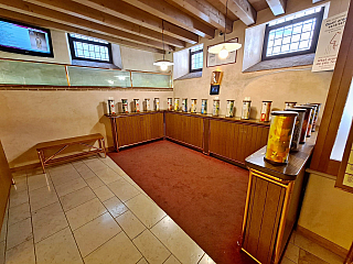 Poli Museo della Grappa v Bassano del Grappa (Veneto - Itálie)