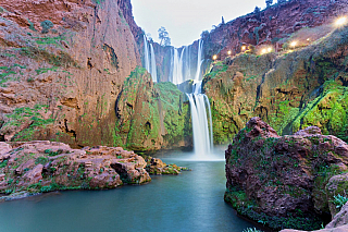 Vodopády Ouzoud (Maroko)