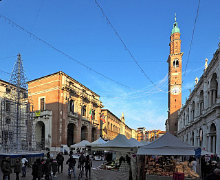 Loggia del Capitaniato ve Vicenze (Veneto - Itálie)