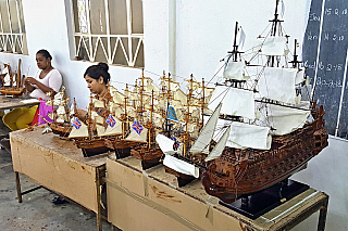 Dílna na výrobu modelů lodí (Mauricius)