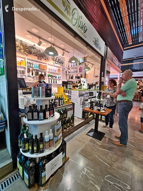 Mercado San Augustín v Granadě (Andalusie - Španělsko)