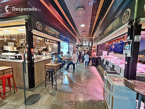 Mercado San Augustín v Granadě (Andalusie - Španělsko)