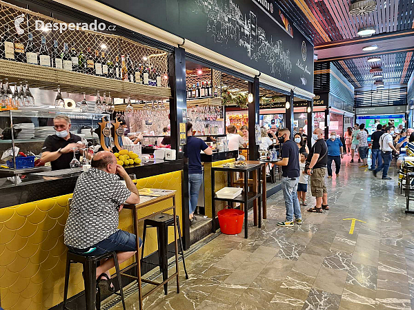Mercado San Augustín v Granadě (Andalusie - Španělsko)