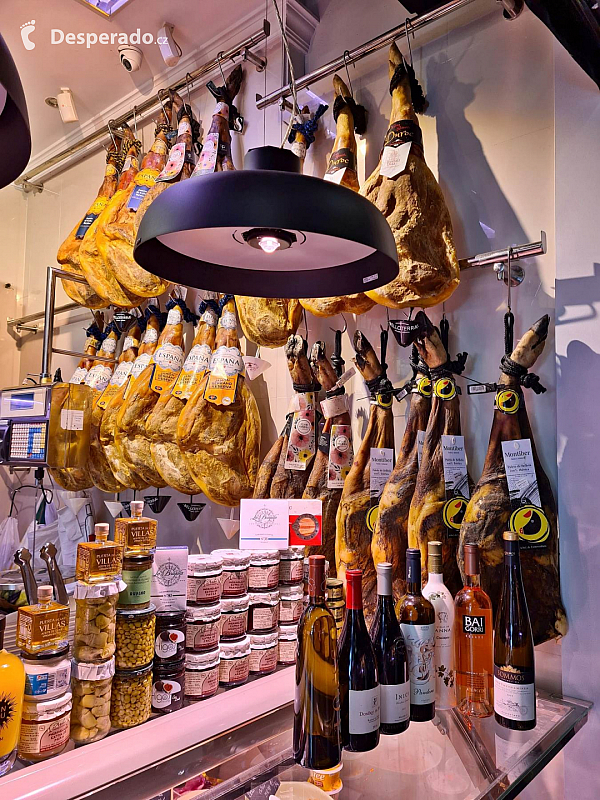 Mercado San Augustín v Granadě (Andalusie - Španělsko)