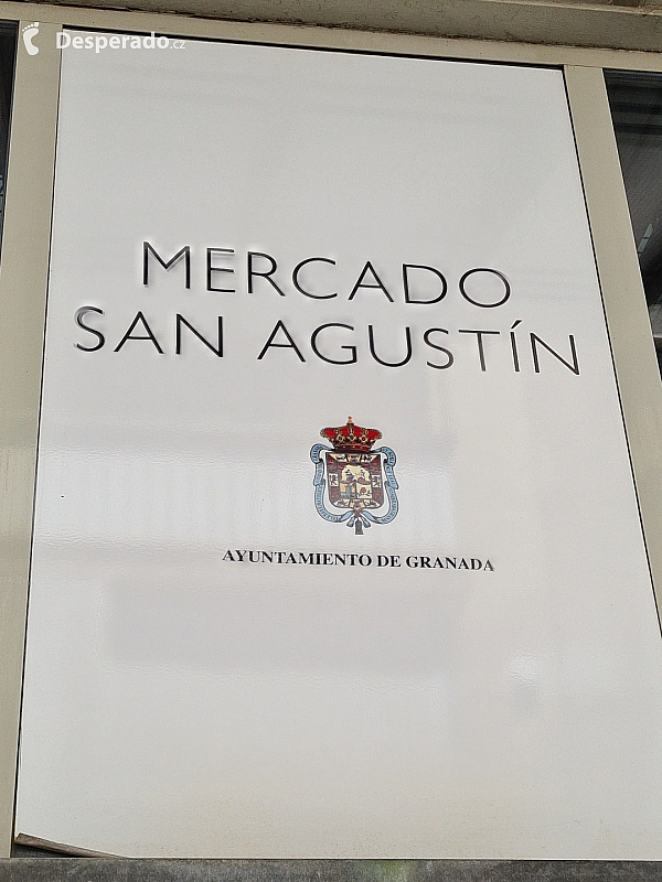 Mercado San Augustín v Granadě (Andalusie - Španělsko)