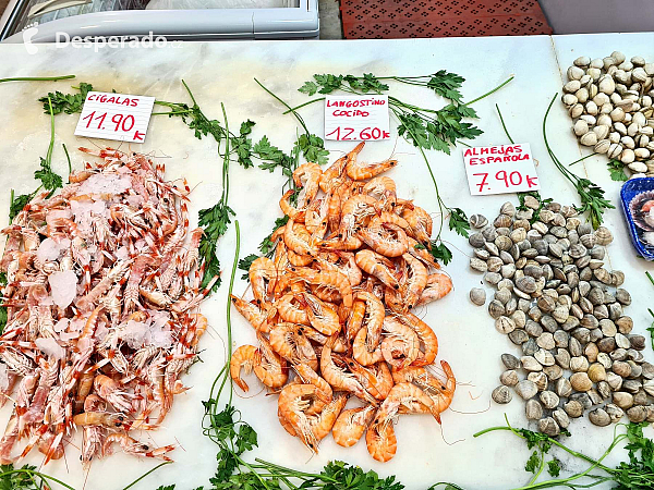 Mercado San Augustín v Granadě (Andalusie - Španělsko)
