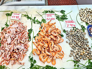 Mercado San Augustín v Granadě (Andalusie - Španělsko)