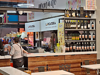 Mercado San Augustín v Granadě (Andalusie - Španělsko)