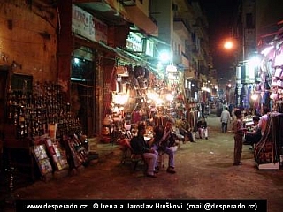 Večerní Luxor (Egypt)