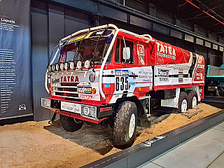 Fotogalerie z muzea nákladních vozidel Tatra