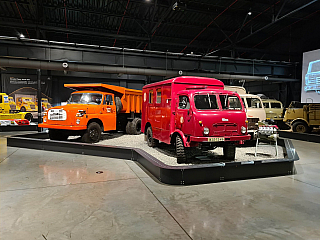 Muzem nákladních vozidel Tatra v Kopřivnici (Česká republika)