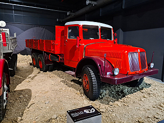 Muzem nákladních vozidel Tatra v Kopřivnici (Česká republika)