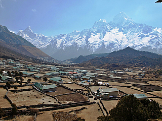 29.3.2023 Khumjung, Khumde a Syanghboche