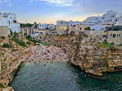 Polignano a Mare je apulijský klenot na břehu moře