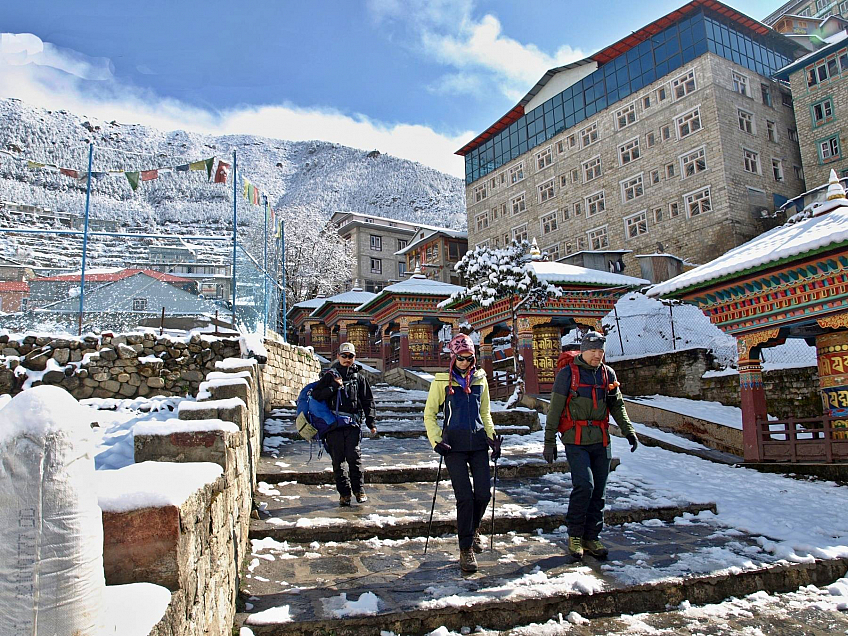 31.3. 2023 Namche Bazaar (Nepál)