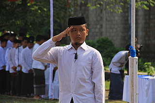 Indonéský student (Indonésie)