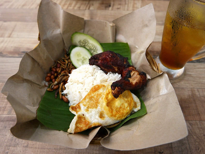 Nejoblíbenější jídla v Singapuru - Nasi Lemak