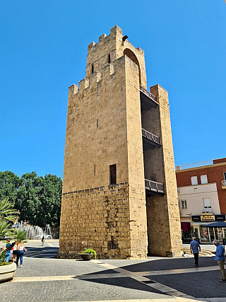 Torre di Mariano II. v Oristano (Sardinie - Itálie)
