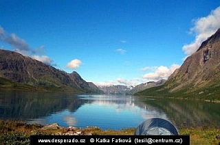 Jezero Gjende (Norsko)