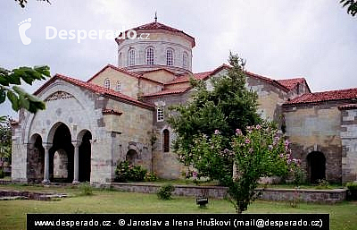 Kostel Aya Sofya v Trabzonu (Turecko)