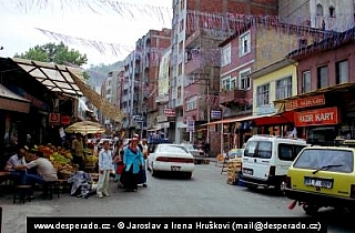 Ulice v Trabzonu (Turecko)