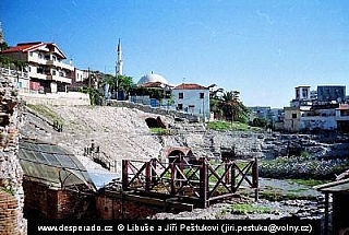 Durrësi, antický amfiteátr (Albánie)