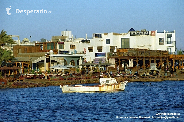 Letovisko Dahab na Sinaji (Egypt)