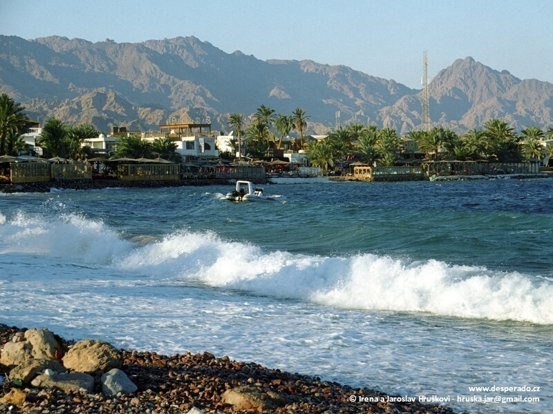 Letovisko Dahab na Sinaji (Egypt)