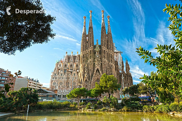Sagrada Familia v Barceloně (Katalánsko - Španělsko)