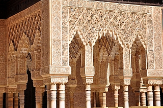 Alhambra v Granadě (Andalusie - Španělsko)